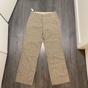 RARE Fidelity Denim Men's Impala Straight Leg Plaid Trousers Size 32 SAMPLE